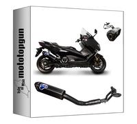 termingoni ligne complete open scream carbon approuve open compatible avec yamaha tmax t-max 530 2017 2018 2019 mototopgun
