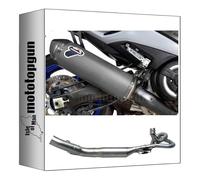 termingoni ligne complete titanium racing open compatible avec yamaha tmax t-max 560 rc 2017 2018 2019 2020 2021 2022 2023 mototopgun