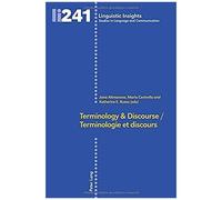 Terminology & Discourse/Terminologie Et Discours