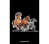 Terminplaner 2026: Pferde Motiv Jahresplaner und Kalender von Januar bis Dezember 2026 - Organizer und Zeitplaner für 1 Jahr