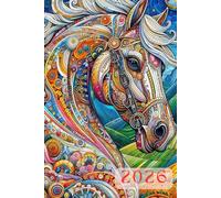 Terminplaner 2026 Pferde: Pferdekalender für Pferdefans: Buchkalender Pferde 2026 im A5-Format, Wochenplaner, Motivations-Terminplaner, 53 undatierte Wochen, Reflexionen für ein erfülltes Leben