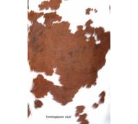 Terminplaner 2027: Kuh Design Jahresplaner und Kalender von Januar ezember 2027 - Organizer und Zeitplaner für 1 Jahr
