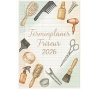 Terminplaner Friseur 2026 : Terminbuch Friseur Salon, 1 tag 1 seite, 3 Spalten für 3-6 Personen, 30 minuten intervall datum | Tagesplaner Januar bis Dezember 2026 | Von 7.00 bis 22.30 Uhr, A4.