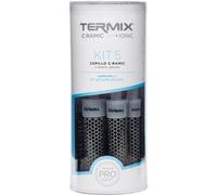 TERMIX Brosses-peignes Brosses-rondesC-Ramic Ionic Pack de 5 pièces Brosse ronde Ø17 + Brosse ronde Ø23 + Brosse ronde Ø28 + Brosse ronde Ø32 + Brosse ronde Ø43 5 Stk.