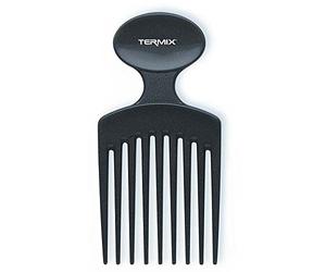 Termix Peigne professionnel en titane pour grandes boucles, à manche à l’extrémité supérieure, en particules de titane très résistantes à la température et aux agents chimiques