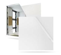 Termofol Film Chauffant Anti-Buée 230V pour Miroir de Salle de Bain - Chauffage Électrique pour Miroirs - Anti-Humidité - Idéal pour Murs - Carré - 64x64 cm(100W)