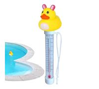 Termógrafo De Dibujos Animados Para Piscina, Termógrafo De Temperatura De Bañera - Termógrafo Flotante Para Ducha De Natación - Termógrafo De Medición De Precisión De Fácil Lectura Para Piscina, Baño,