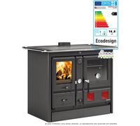 TermoRosa XXL DSA.16 16,8 kW Cuisinière à bois hydraulique noir