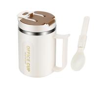 Termos Caffè Taazza Termica in Acciaio Inossidabile Da 500 ml Con Manico E Cannuccia, Taza Da Caffè Per La Vita Quotidiana | Taazza Da Viaggio Per Bevande Calde Perr Donna Uomo Accessorie