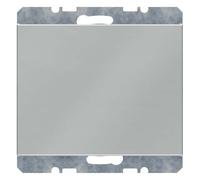 Termostato con BCU sin control manual, series berker K.x de hager, acero