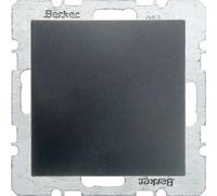 Termostato con BCU sin control manual, series berker S.1/ B.3/ B.7 de hager, antracita