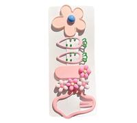 TERNCOEW 1 ensemble de barrettes à cheveux en métal à motif irrégulier, style dessin animé, pour bébé, fille, tout-petit, accessoire de décoration