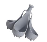 TERNCOEW 1. Grille de cuisson en silicone pour 4 ocytes - Passe au lave-vaisselle - Pour mijoter et ranger le réfrigérateur - Appareil de cuisine pour embryons pochés