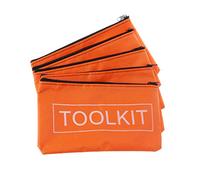 TERNCOEW 19,6 x 9,9 cm Organiseur de rangement en tissu Oxford Sac à outils étanche Sacs de rangement Pêche Voyage Maquillage Organisateur Pouch Boîte à outils