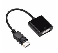 TERNCOEW Adaptateur haute résolution vers VGA/HDTV pour ordinateur portable, PC, moniteurs, projecteurs pour le streaming vidéo ou les jeux vers adaptateur DVI