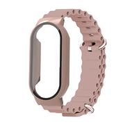 TERNCOEW Bracelet en silicone anti-rayures compatible avec la montre intelligente Mi-Band 7 - Ceinture confortable