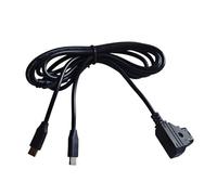 TERNCOEW Câble répartiteur D-Tap vers type C 60 cm pour alimentation simultanée et transmission vidéo dans les séances photo en plein air Câble répartiteur D-Tap vers type C