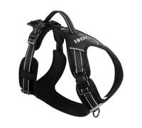 TERNCOEW Ceinture de poitrine et d'épaule réfléchissante tendance pour garder les chiens et chats en sécurité et visibles, améliore votre course de nuit harnais pour chien de grande taille avec