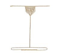 TERNCOEW Chaîne de ceinture élégante faite à la main avec strass pour femme et femme
