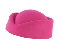 TERNCOEW Chapeau de festival de musique - Bérets de personnalité - Bérets rétro pour peintre - Bérets tendance pour le shopping décontracté - Polyvalents - Couvre-chef pour femme, rose rouge, taille