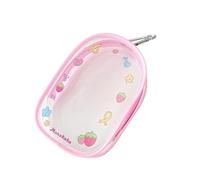 TERNCOEW Élégant petit porte-clés en PVC pour petits effets personnels, organisateur de sac décoratif, cadeau pour enfants, sac de rangement portable pour porte-clés, b, One Size