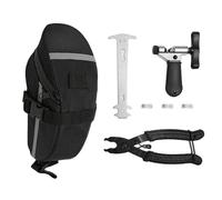 TERNCOEW Ensemble d'outils de réparation de pneus de vélos portables multifonctions pour l'entretien des crevaisons avec entretien, réparation portable