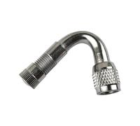 TERNCOEW Extension de valves de pneu en cuivre avec 3 angles pour moto, voiture, vélo avec rallonge de robinet d'air en cuivre