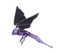 TERNCOEW Figurine d'hirondelle articulée flexible imprimée en 3 dimensions - Jouet exquis pour animal de compagnie - Ornement de bureau pour animal de compagnie