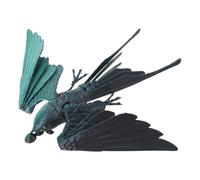 TERNCOEW Figurine d'hirondelle articulée flexible imprimée en 3 dimensions - Jouet exquis pour animal de compagnie - Ornement de bureau pour animal de compagnie