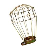 TERNCOEW Housse de protection en fer pour éclairage suspendu, design industriel rétro, protection d'ampoule en métal, sans danger pour les espaces commerciaux résidentiels et commerciaux rétro