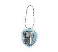 TERNCOEW Jolie boîte à musique en forme de cœur avec mouvement miniature, matériaux robustes, pendentif à suspendre pour couples, amis et famille