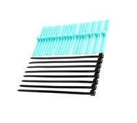 TERNCOEW Lot de 12 crochets de pêche universels en silicone pour un rangement sécurisé de la canne à pêche facile à utiliser