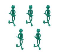 TERNCOEW Lot de 5 supports verts pour plantes grasses en pot, accessoires pour plantes grimpantes