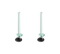 TERNCOEW Lot d'écarteurs d'oreille en verre avec anneaux toriques pour piercing corporel femme et homme, 1.6mm, Comme décrit, Comme décrit.