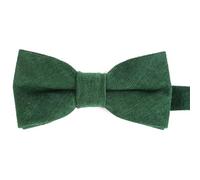 TERNCOEW Nœud papillon britannique réutilisable en mélange de polyester pour garçons d'honneur Ensemble de tenue formelle Nœud papillon coréen pour garçon, vert militaire, taille unique