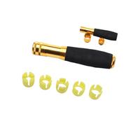 TERNCOEW Poignées de bâtons en aluminium résistantes à l'usure pour canne à pêche professionnelle Poignée de changement confortable Équipement professionnel Poignée de changement en aluminium