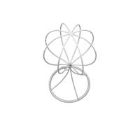 TERNCOEW Présentoir multifonction robuste en fer pour chapeaux et perruques avec base stable pour usage domestique ou commercial