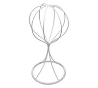 TERNCOEW Présentoir multifonction robuste en fer pour chapeaux et perruques avec base stable pour usage domestique ou commercial