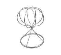 TERNCOEW Présentoir multifonction robuste en fer pour chapeaux et perruques avec base stable pour usage domestique ou commercial