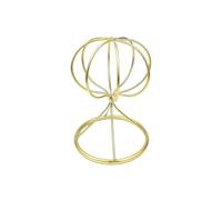 TERNCOEW Présentoir multifonction robuste en fer pour chapeaux et perruques avec base stable pour usage domestique ou commercial