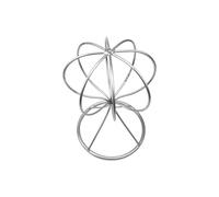 TERNCOEW Présentoir multifonction robuste en fer pour chapeaux et perruques avec base stable pour usage domestique ou commercial