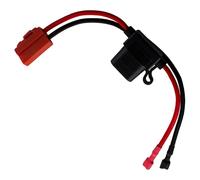 TERNCOEW Rallonge de câble de batterie automobile flexible à 2 broches 12 V pour un transfert d'énergie sûr et une installation facile Connecteur de batterie haute conductivité