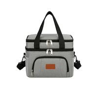 TERNCOEW Récipient à repas isotherme étanche avec bandoulière amovible pour bureau, camping, hôpital, boîte à déjeuner à double compartiment, 12 l