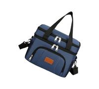 TERNCOEW Récipient à repas isotherme étanche avec bandoulière amovible pour bureau, camping, hôpital, boîte à déjeuner à double compartiment, 12 l