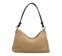 TERNCOEW Sac en paille tendance pour femmes et filles, grande capacité, sac à main de plage, sac à bandoulière de voyage, sac à bandoulière pour les vacances, sac à main pour maman, Noir , One Size