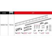 Terno Coulissante Porte avec rail rétractable Magic2 de 1100