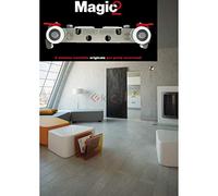 Terno Scorrevoli Porte coulissante avec rail rétractable Magic2 de 1800