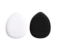 Teron 2 Bouffées De Poudre Pour Les Doigts - Peuvent Être Utilisées À La Fois Une Éponge De Maquillage À Coussin D'air Miniature Sèche Et Humide.
