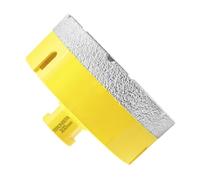 Teronbeta Foret à Diamant 100mm, M14 Brasé Sous Vide Trépan à Scie Cloche Diamant Pour Carrelage Porcelaine Céramique Marbre Granit Pierre Quartz