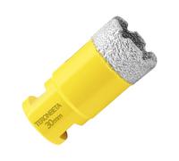 Teronbeta Foret à Diamant 30mm, M14 Brasé Sous Vide Trépan à Scie Cloche Diamant Pour Carrelage Porcelaine Céramique Marbre Granit Pierre Quartz
